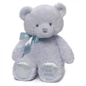 BEAR: MY FIRST TEDDY BLUE - LARGE