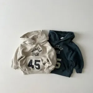 Casual Letter Print Hoodie