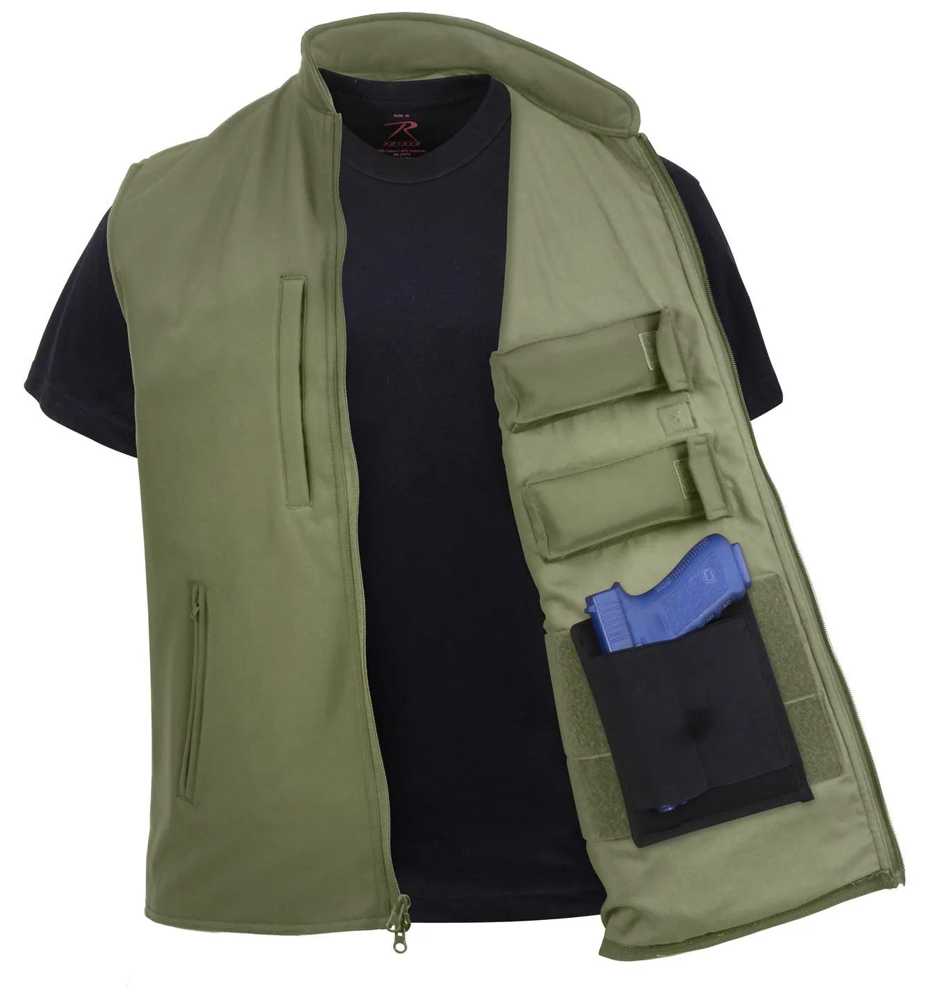 Concealed Carry Soft Shell Vest