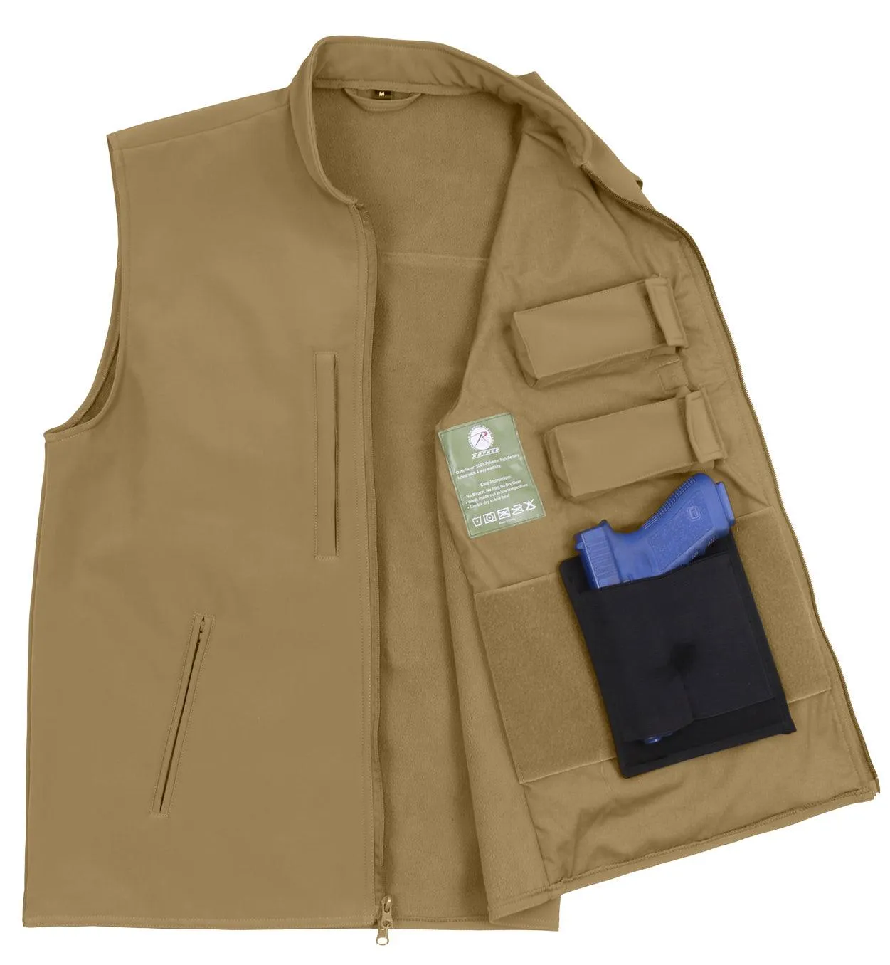 Concealed Carry Soft Shell Vest