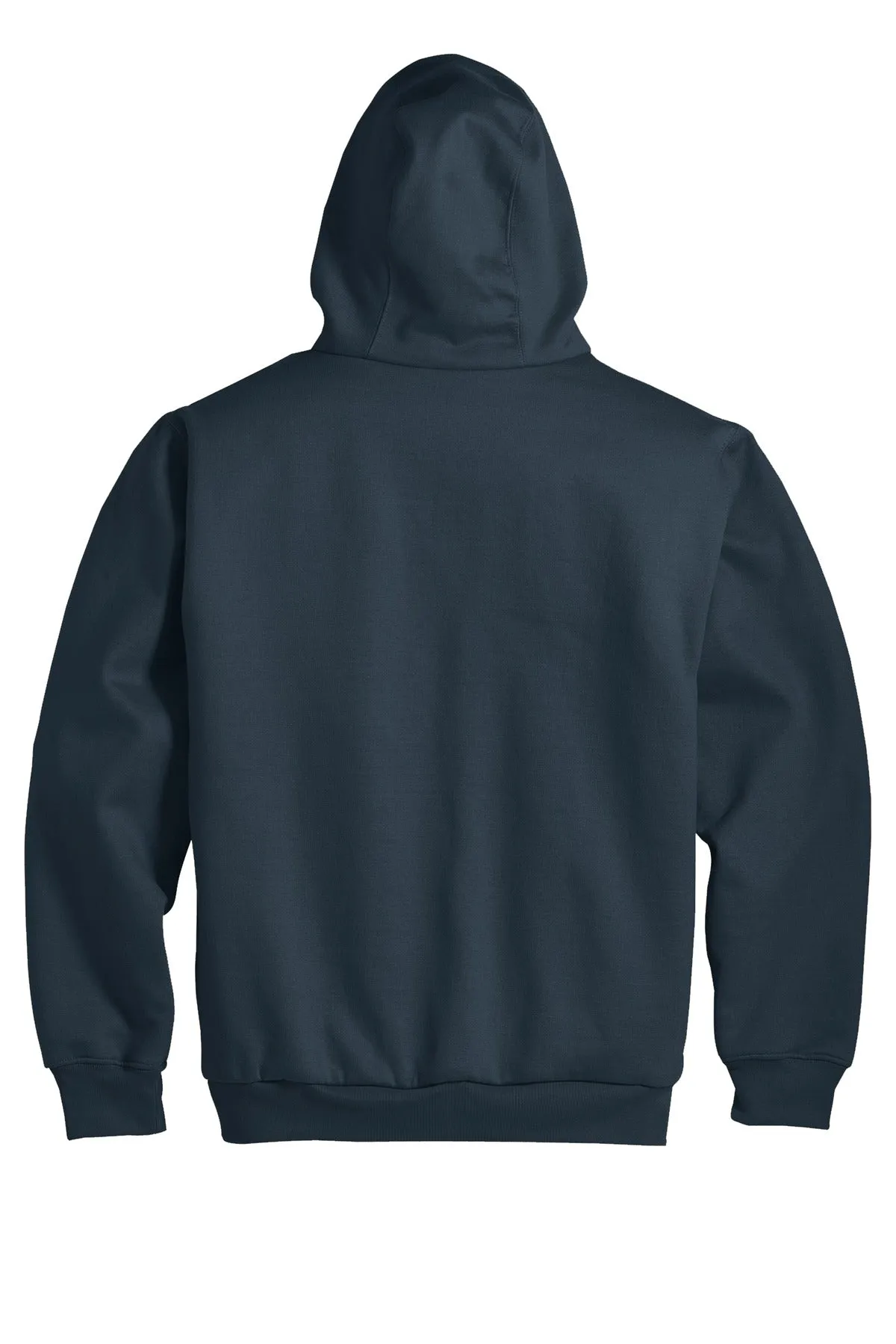 CornerStone Men's Heavyweight Full-Zip Hooded Sweatshirt with Thermal Lining. CS620