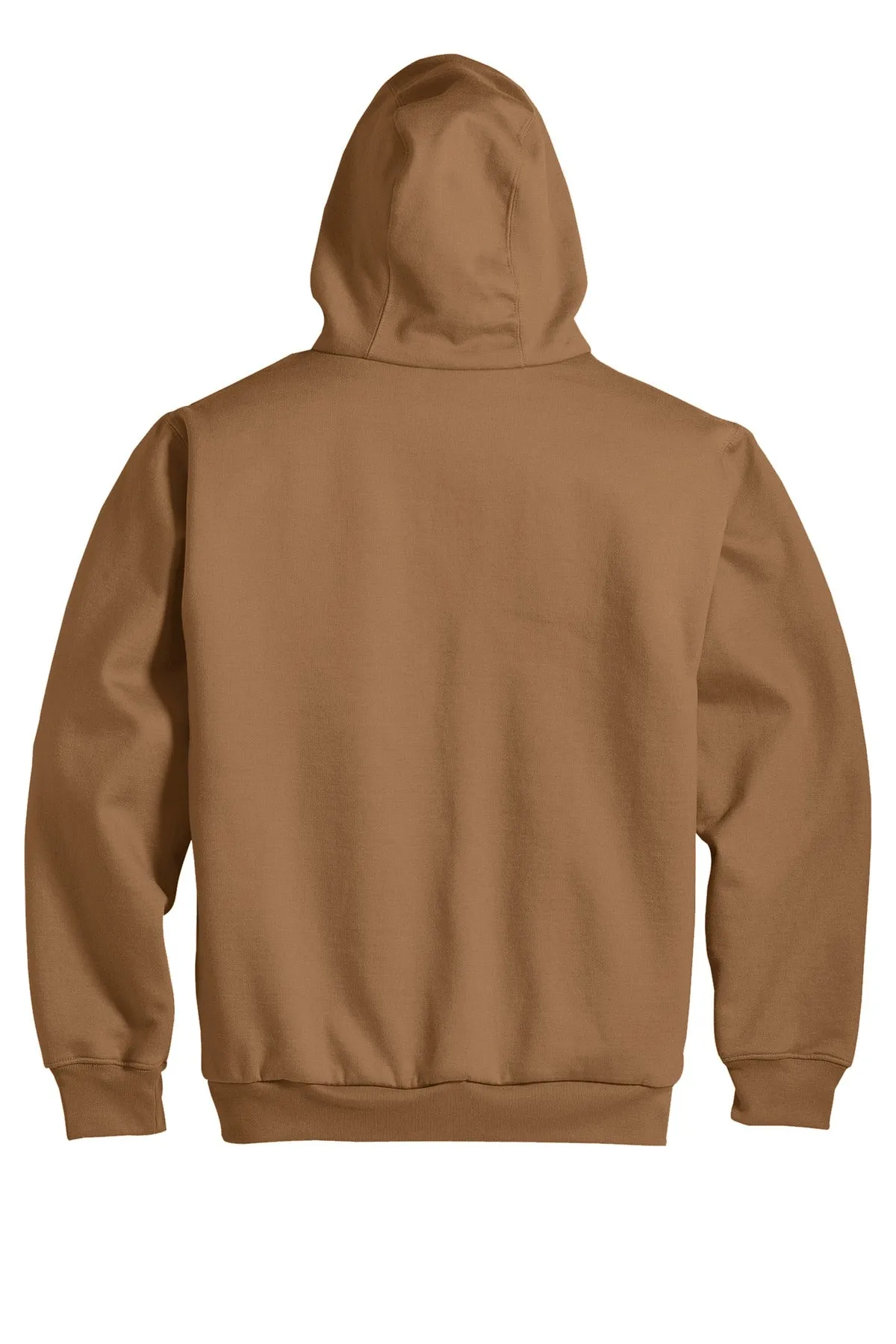 CornerStone Men's Heavyweight Full-Zip Hooded Sweatshirt with Thermal Lining. CS620