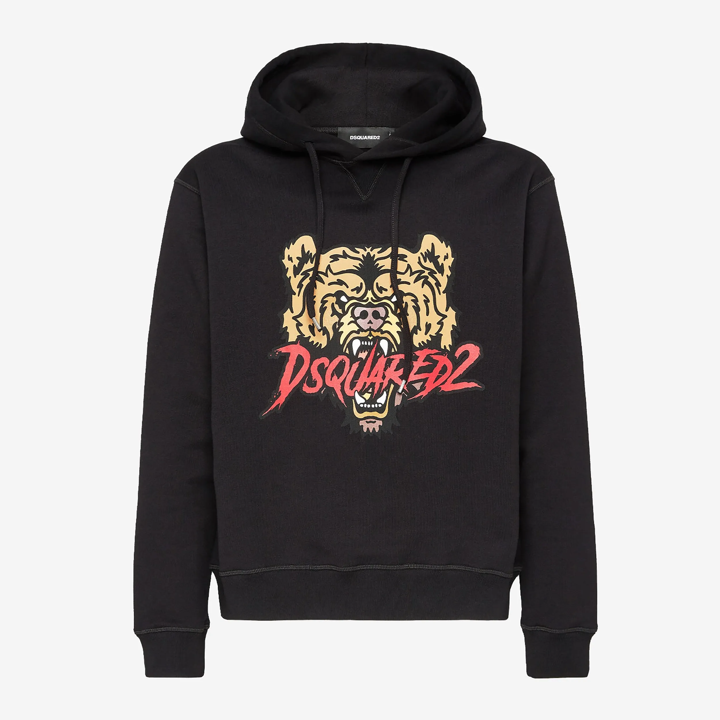 DSquared2 Bear Logo Cool Fit Hoodie Sweatshirt