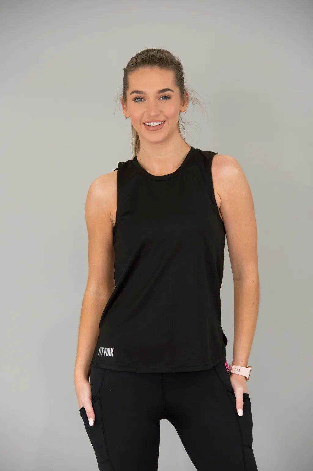 Lightweight Sports Vest in Black