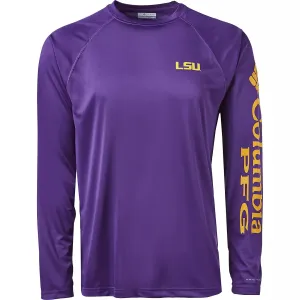 LSU Tigers Columbia Men's Terminal Tackle Shirt