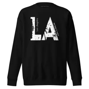 Men's City Culture Theme Graphic Sweatshirt