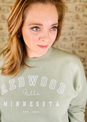 Mint Redwood Falls Sweatshirt