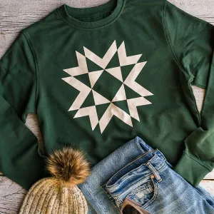 Quilt Star Organic Sweatshirt