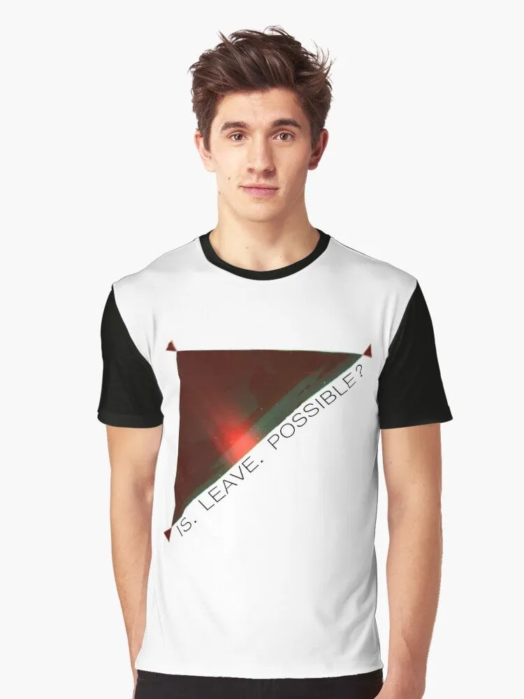 "Is It Possible to Leave?" Oxenfree Graphic T-Shirt