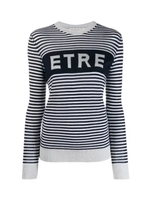 Striped Logo Jumper