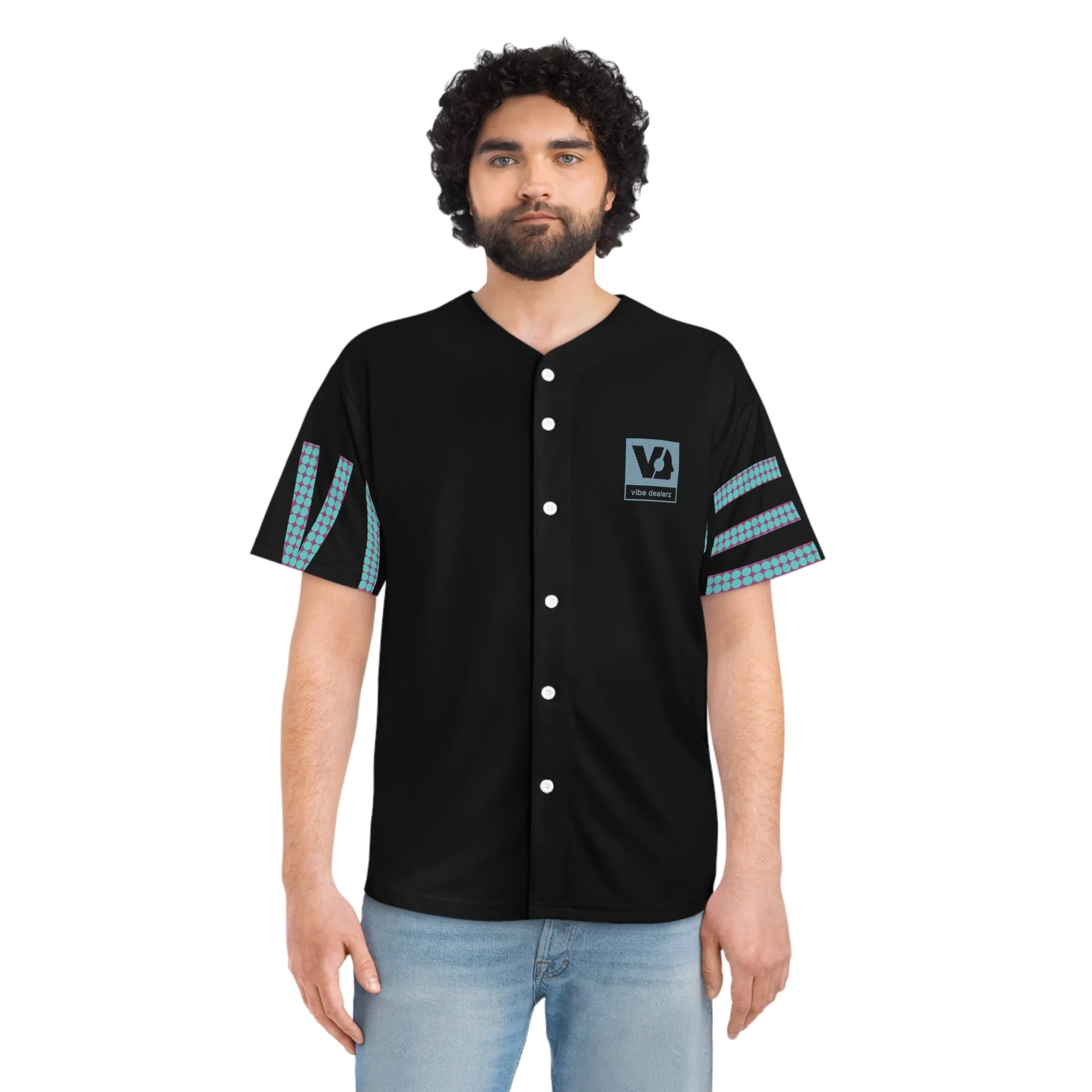 VD Dotted Baseball Jersey