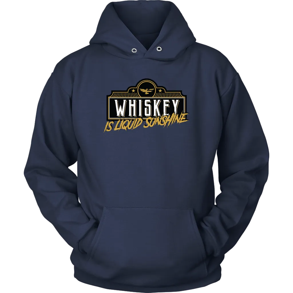 Whiskey Is Liquid Sunshine Unisex Hoodie